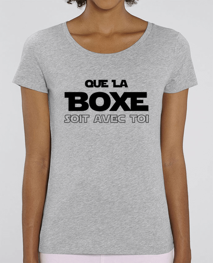 T-shirt Femme Que la boxe soit avec toi par tunetoo