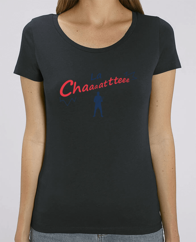 T-shirt Femme La Chaaattteee - Benoit Paire par tunetoo