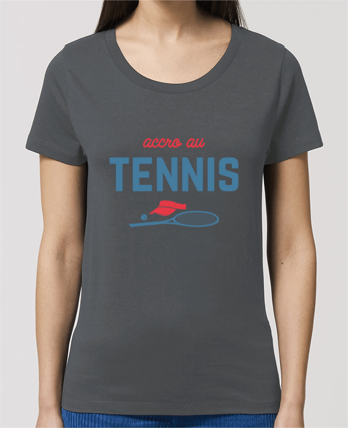 Camiseta Essential pora ella Stella Jazzer Accro au tennis por tunetoo