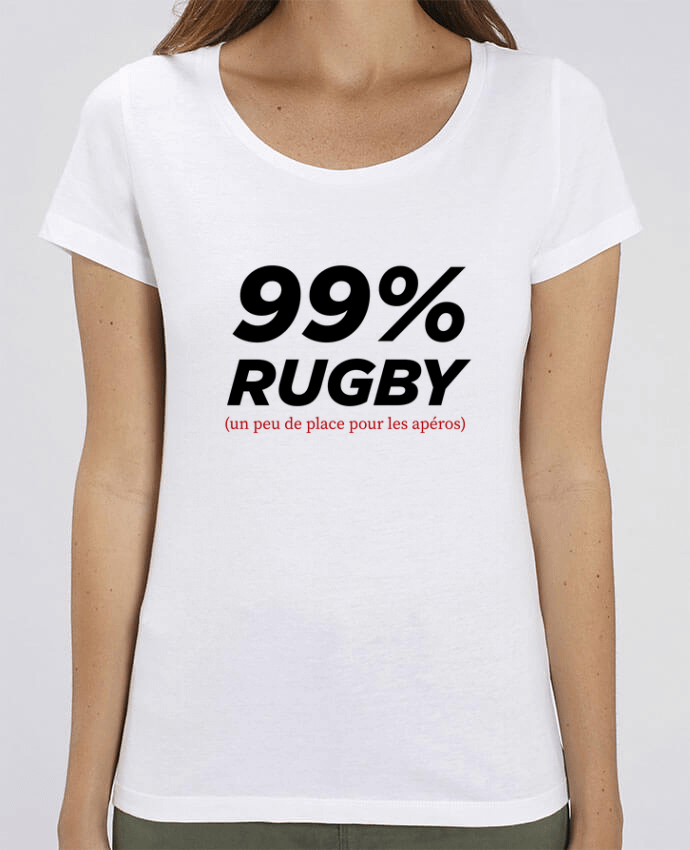 T-shirt Femme 99% Rugby par tunetoo