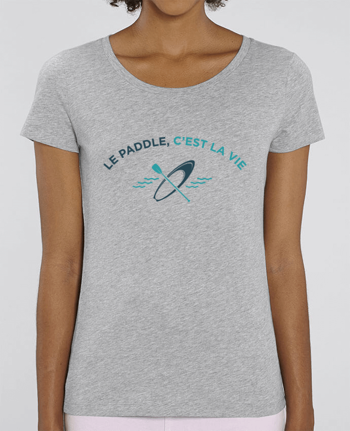 T-shirt Femme Le paddle, c'est la vie par tunetoo