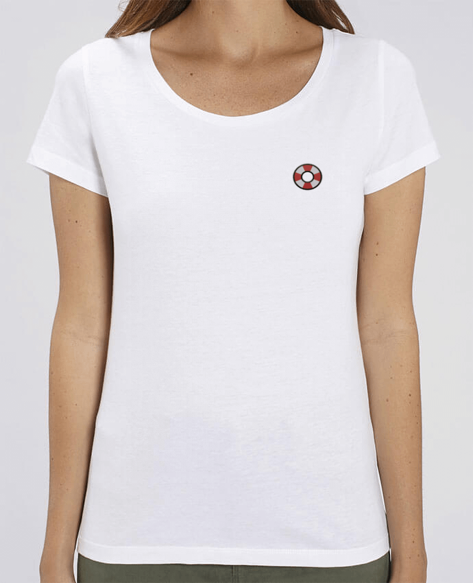 T-shirt femme brodé Bouée by tunetoo
