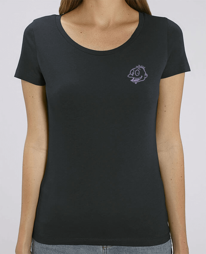 T-shirt femme brodé Razmoket brodé par tunetoo