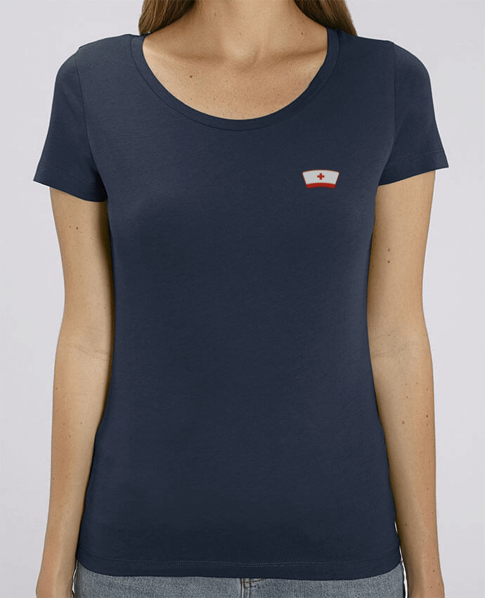 T-shirt femme brodé Nurse by tunetoo