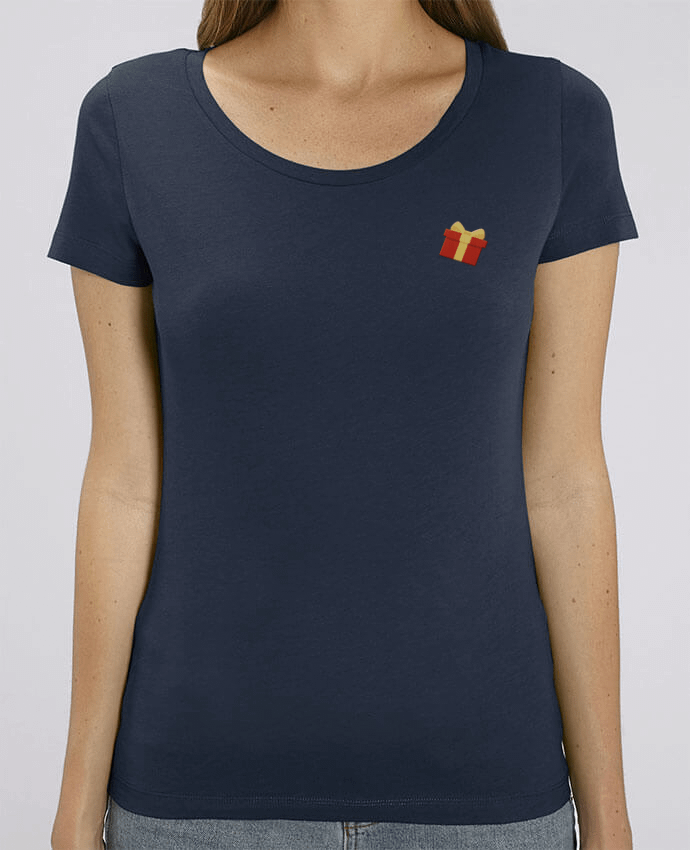 T-shirt femme brodé Cadeau de Noël by tunetoo