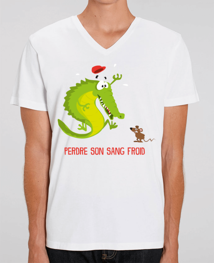 T-shirt homme Sang froid par Rickydule
