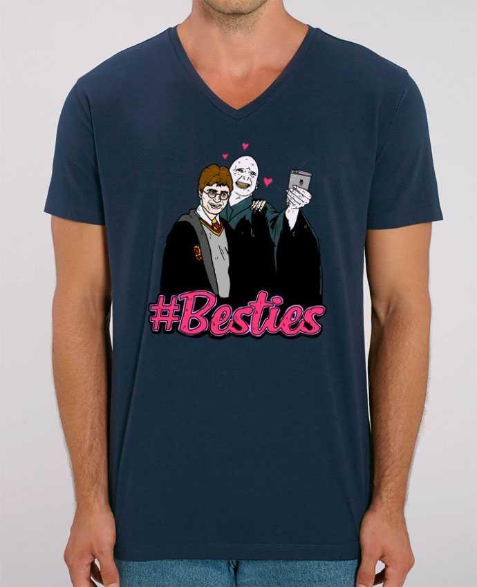 Tee Shirt Homme Col V Stanley PRESENTER Besties by Nick cocozza