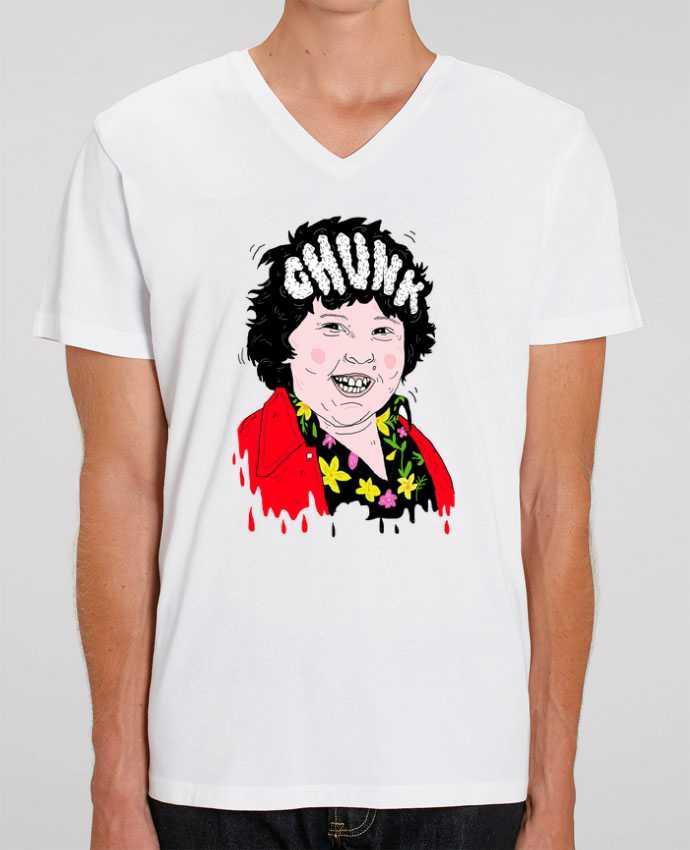 Tee Shirt Homme Col V Stanley PRESENTER Chunk by Nick cocozza