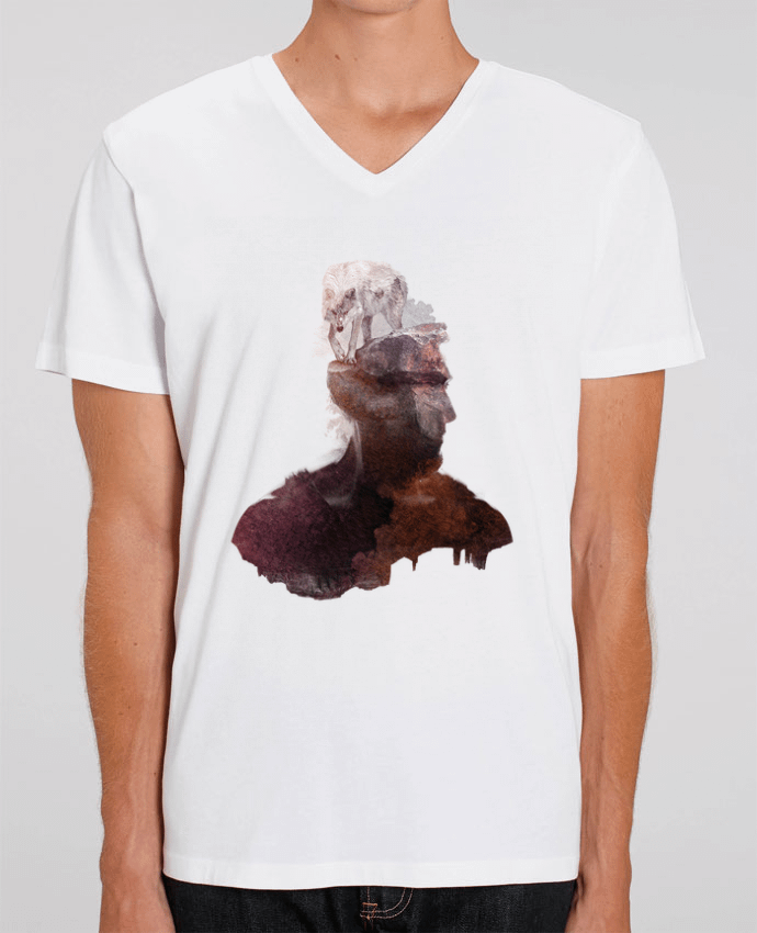 T-shirt homme Inner wilderness par robertfarkas