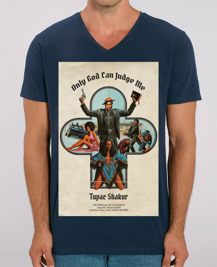 T-shirt homme 2Pac par 