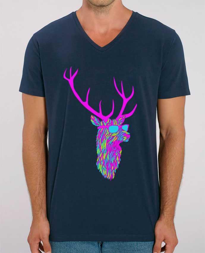 Camiseta Hombre Cuello V Stanley PRESENTER Party deer por robertfarkas