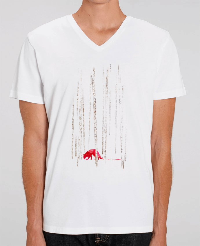 Tee Shirt Homme Col V Stanley PRESENTER There's nowhere to run by robertfarkas