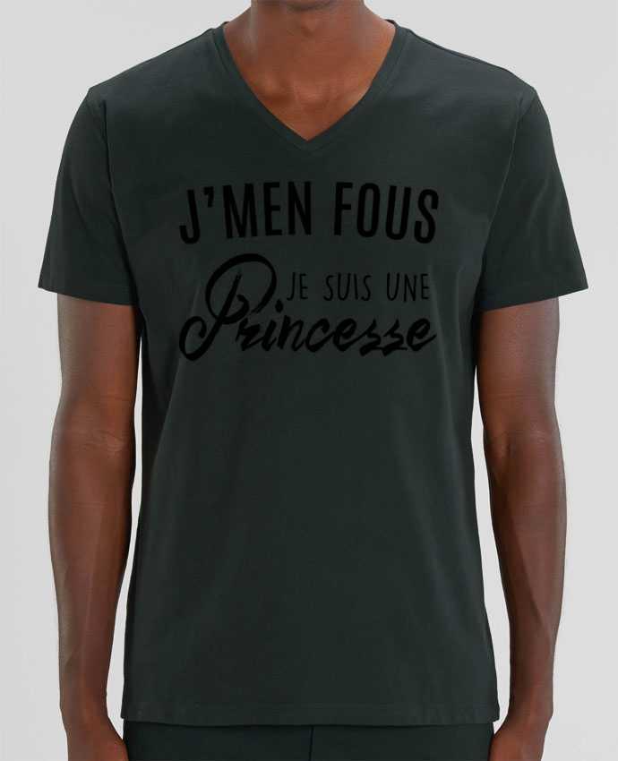 T-shirt homme J'men fous je suis une princesse par La boutique de Laura