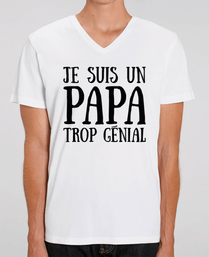 T-shirt homme Je suis un papa trop génial par tunetoo