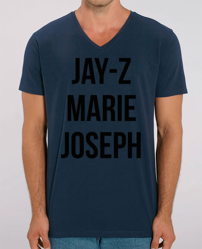 Tee Shirt Homme Col V Stanley PRESENTER JAY-Z MARIE JOSEPH by tunetoo