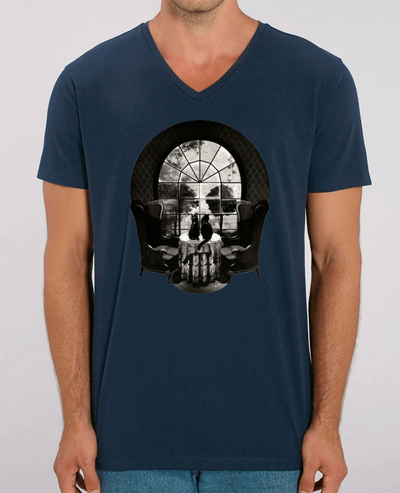 T-shirt homme Room skull par ali_gulec