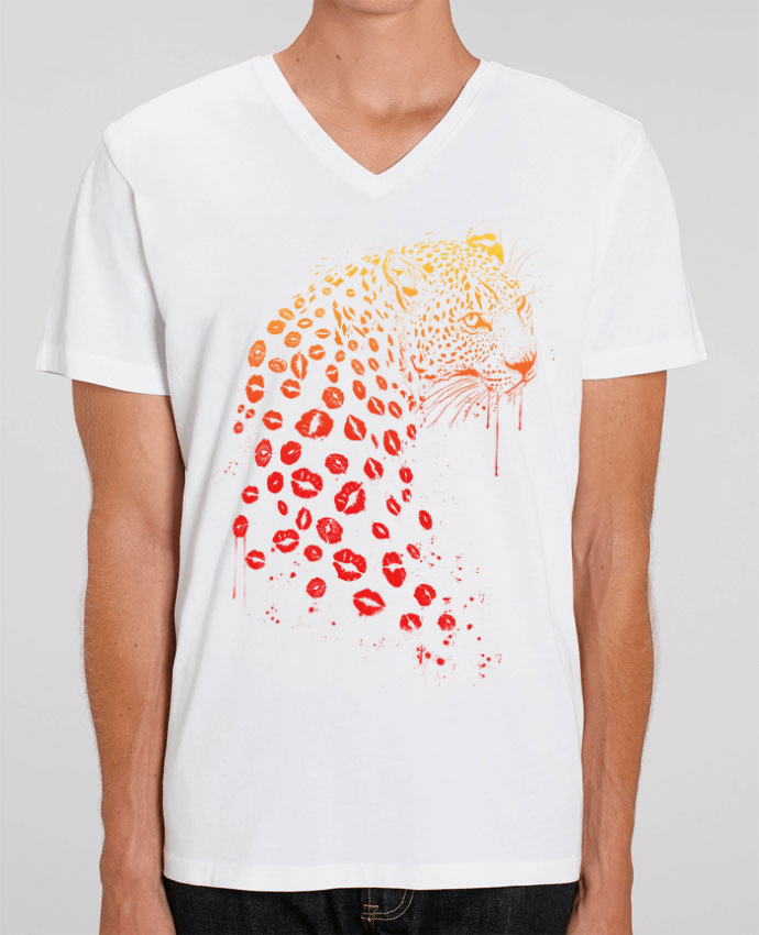 T-shirt homme Kiss me par Balàzs Solti