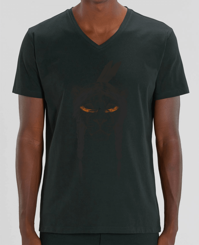 T-shirt homme warrior_lion par Balàzs Solti