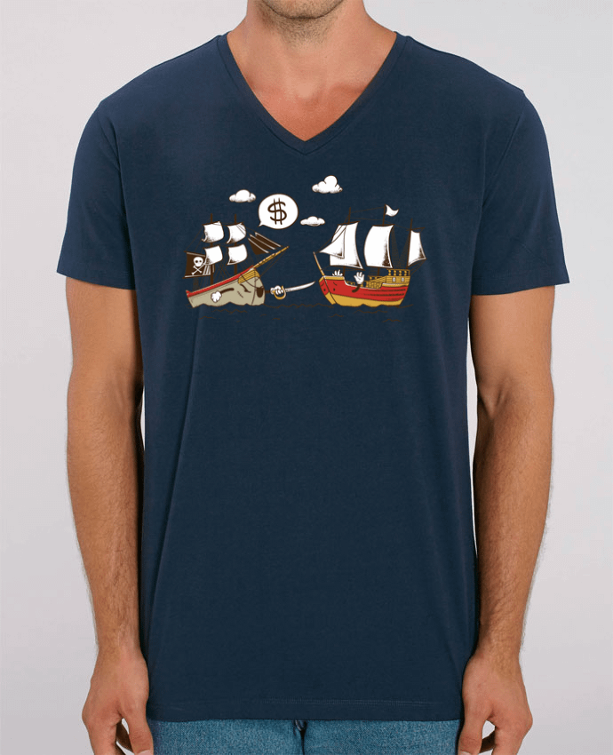 T-shirt homme Pirate par flyingmouse365