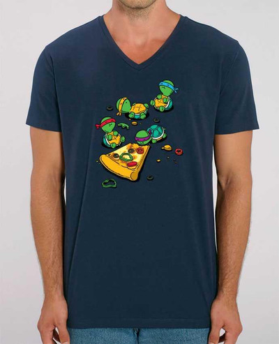 T-shirt homme Pizza lover par flyingmouse365