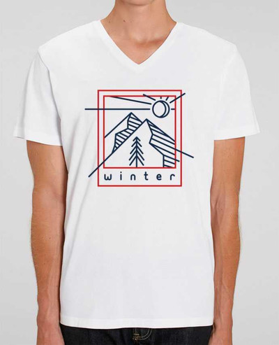 T-shirt homme Winter polaroid par tunetoo