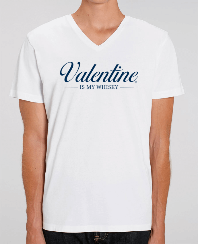 T-shirt homme Valentine is my whisky par tunetoo