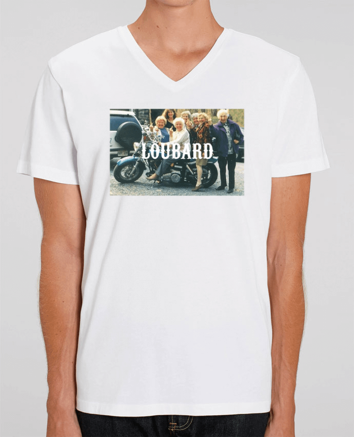 Tee Shirt Homme Col V Stanley PRESENTER Loubard by Ruuud