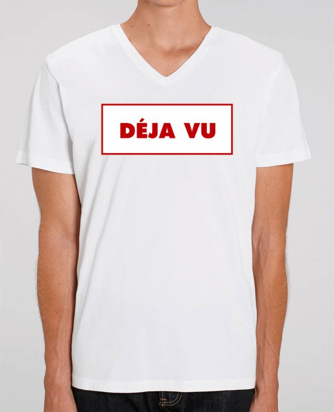 Men V-Neck T-shirt Stanley Presenter Déjà vu by tunetoo