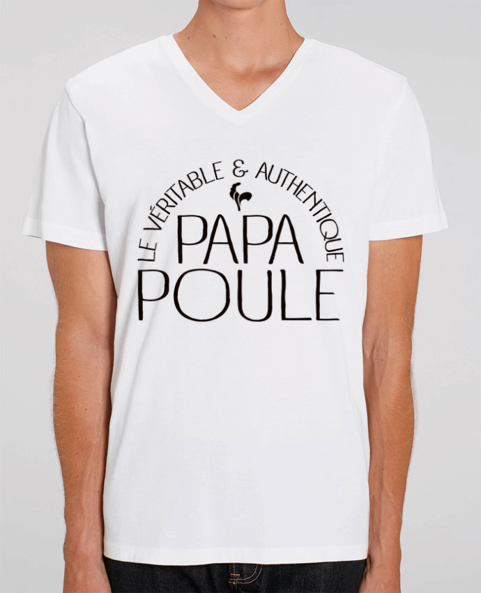 T-shirt homme Papa Poule par Freeyourshirt.com