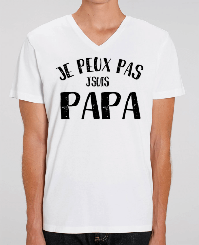 T-shirt homme Je Peux Pas J'Suis Papa par L'Homme Sandwich