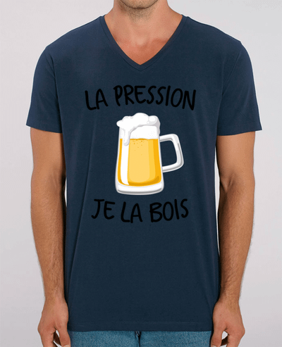 T-shirt homme La pression je la bois par FRENCHUP-MAYO