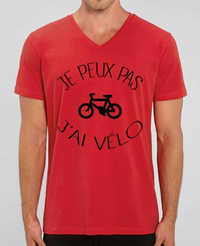 T-shirt homme Je peux pas j'ai vélo par Freeyourshirt.com