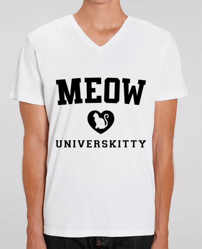 T-shirt homme Meow Universkitty par Freeyourshirt.com