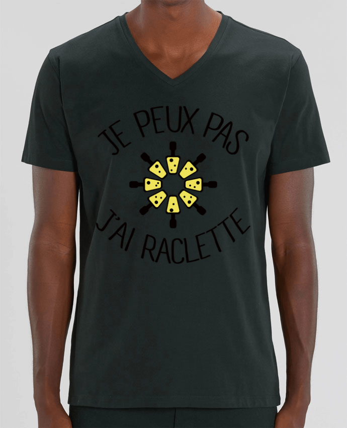 T-shirt homme Je peux pas j'ai Raclette par Freeyourshirt.com