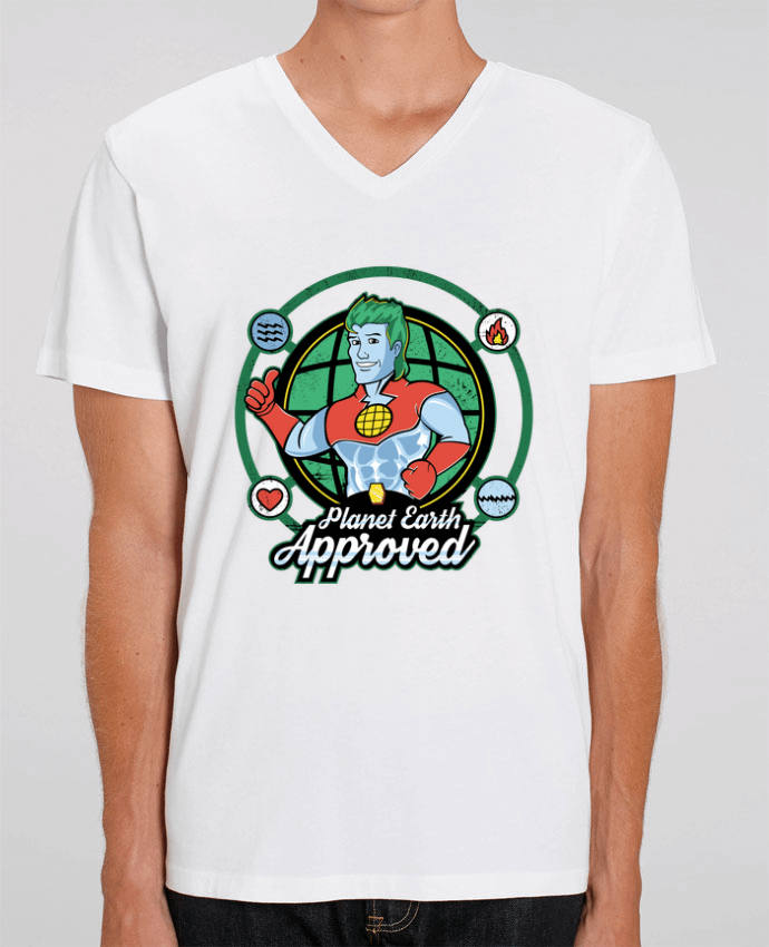 T-shirt homme Planet Earth Approved par Kempo24