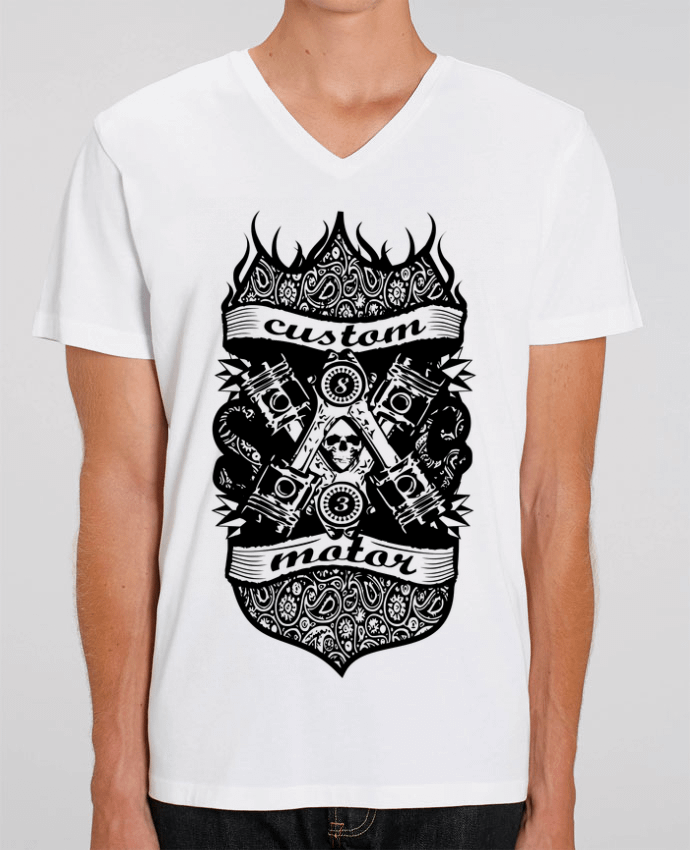 T-shirt homme CUSTOM MOTOR par SG LXXXIII