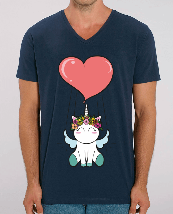 T-shirt homme Lovely unicorn par 