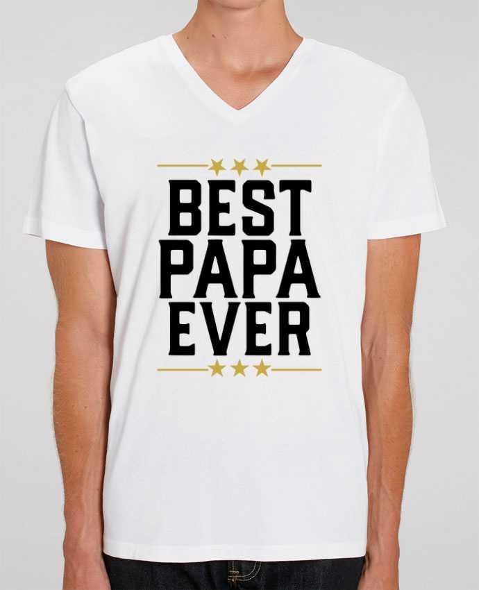 T-shirt homme Best papa ever cadeau par Original t-shirt