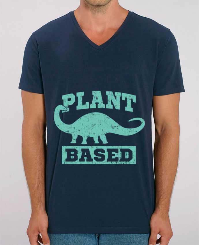 Men V-Neck T-shirt Stanley Presenter Plant based by Bichette