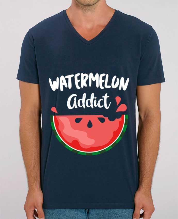 Camiseta Hombre Cuello V Stanley PRESENTER Watermelon addict por Bichette