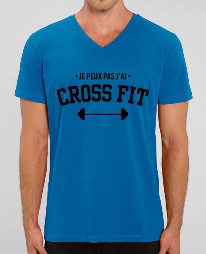 Tee Shirt Homme Col V Stanley PRESENTER Je peux pas j'ai crossfit by tunetoo