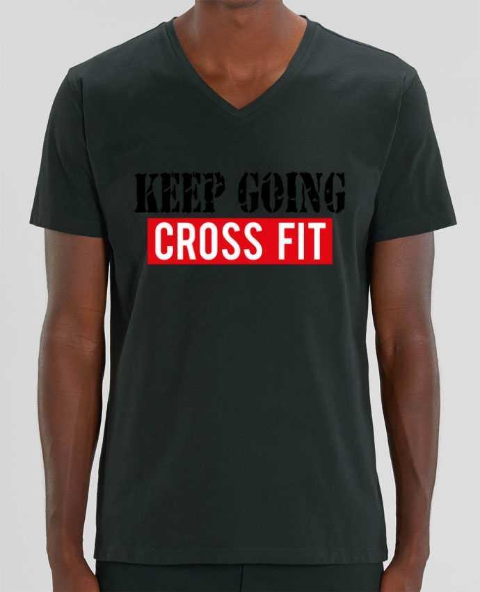 T-shirt homme Keep going ! Crossfit par tunetoo