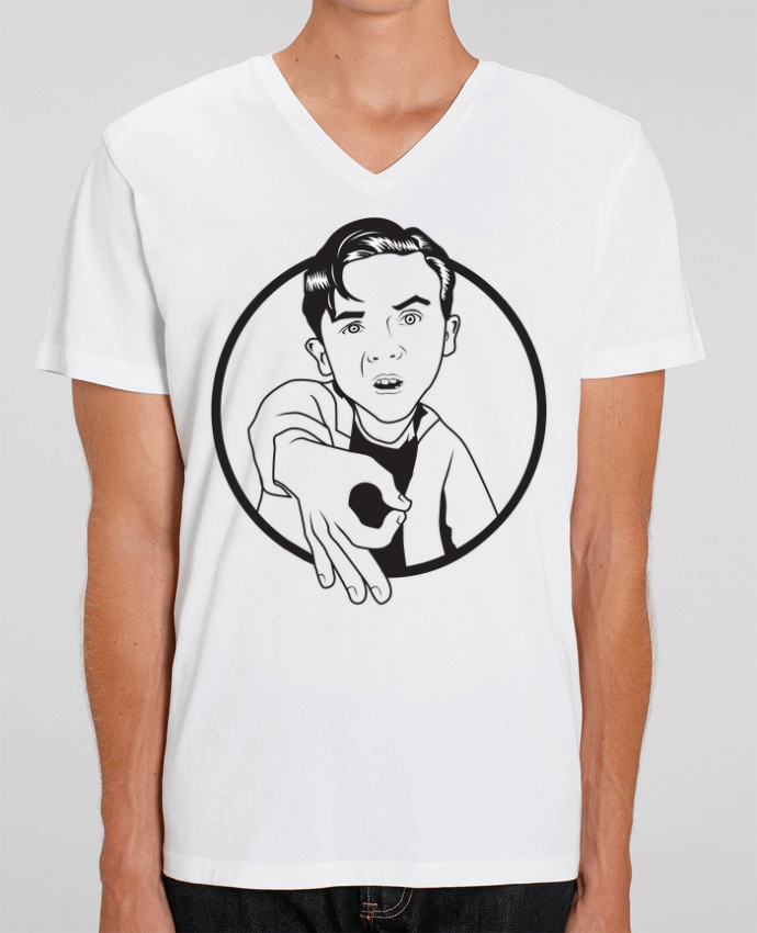 T-shirt homme Malcolm, jeu de l'oeil par tunetoo