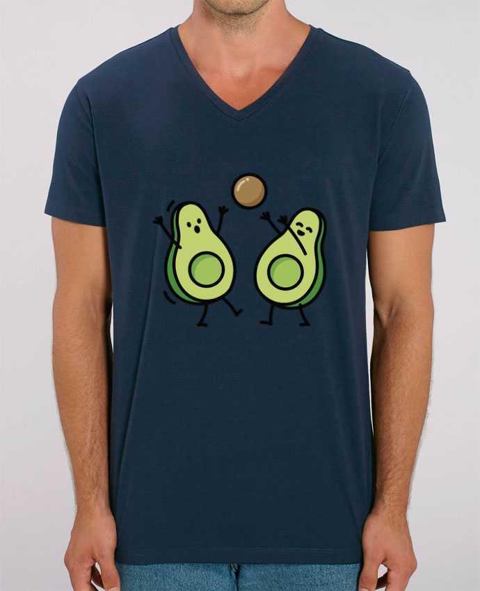 T-shirt homme Avocado handball par LaundryFactory