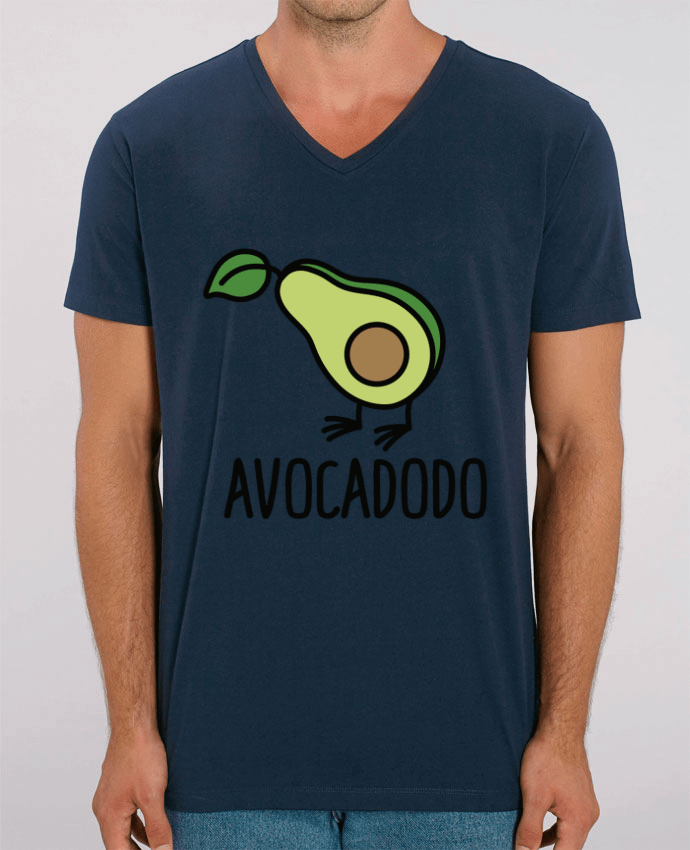 Tee Shirt Homme Col V Stanley PRESENTER Avocadodo by LaundryFactory