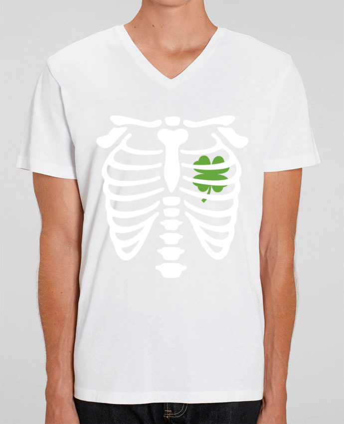 T-shirt homme X Ray Irish heart par LaundryFactory