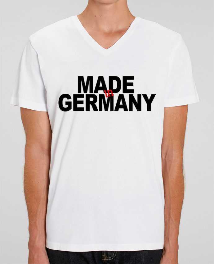 Men V-Neck T-shirt Stanley Presenter made in germany by 31 mars 2018