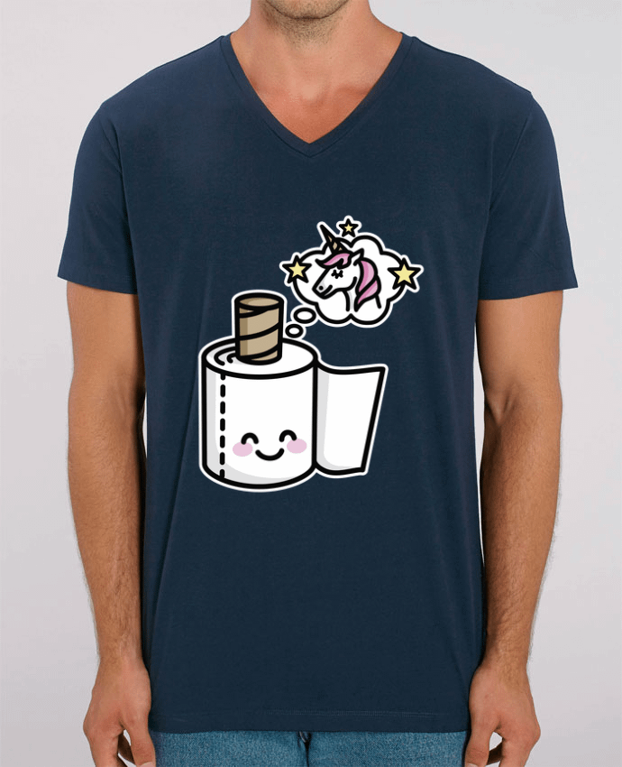 T-shirt homme Unicorn Toilet Paper par LaundryFactory