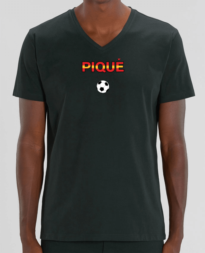 Tee Shirt Homme Col V Stanley PRESENTER Piqué by tunetoo