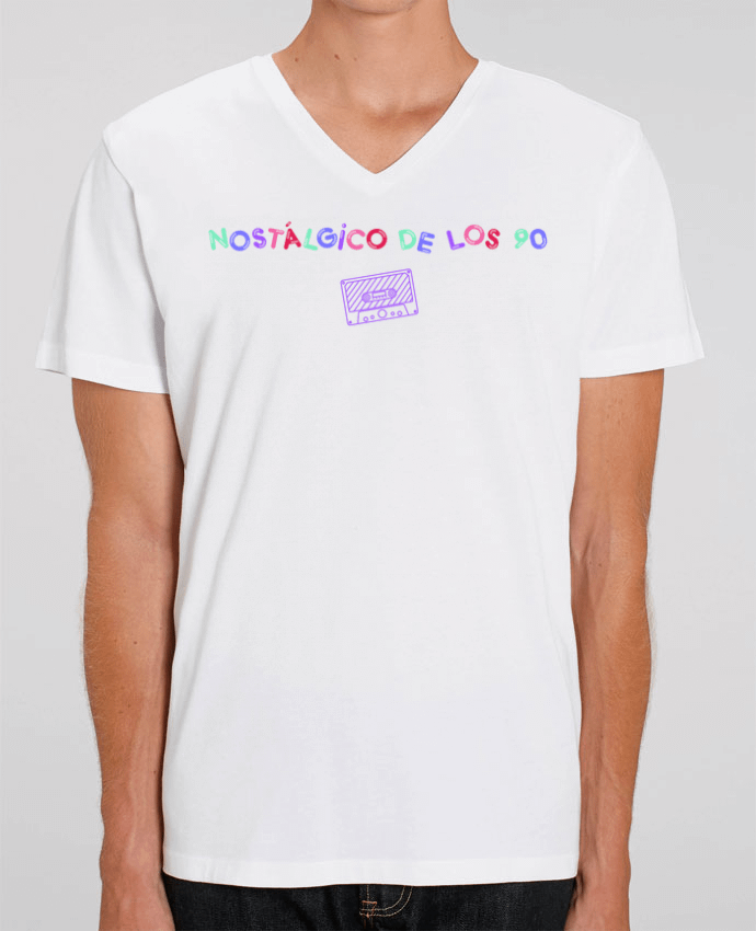 T-shirt homme Nostálgico de los 90 Casete par tunetoo